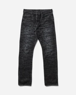 Hysteric Glamour Pants^Men's Barbed Wire Denim Pants Black