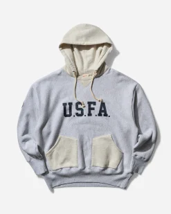 Champion Sweatshirts^Men's B.D.U. Hoodie Oatmeal / Heather Grey