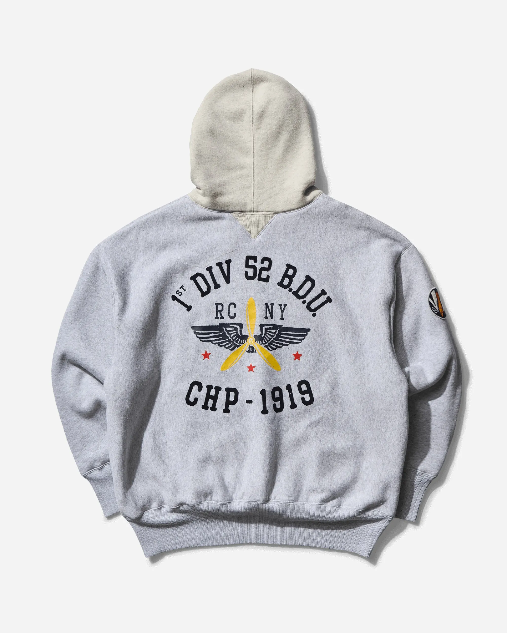 Champion Sweatshirts^Men's B.D.U. Hoodie Oatmeal / Heather Grey