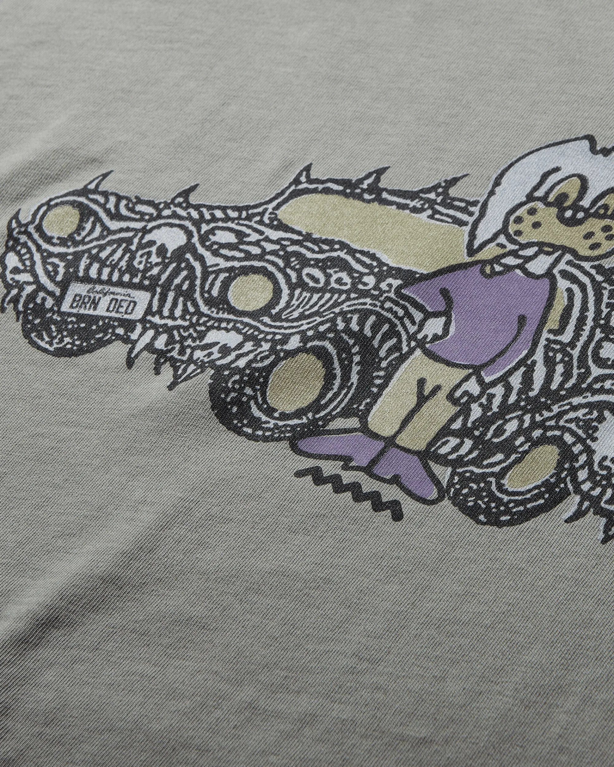 Brain Dead T-Shirts^Men's Bio Dog Longsleeve T-Shirt Seagrass