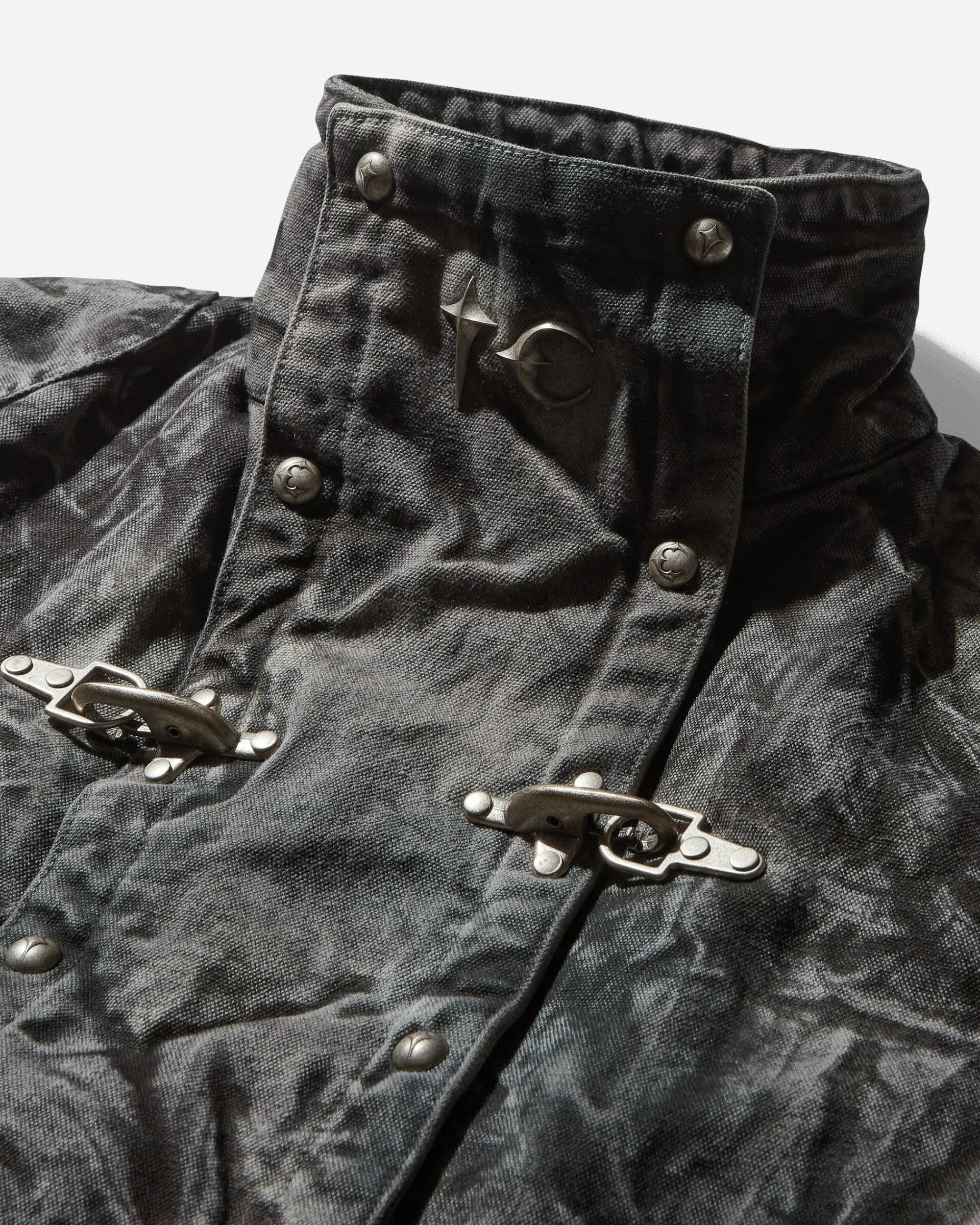 Thug Club Coats And Jackets^Men's Bio Soldier Denim Trench Coat Camo