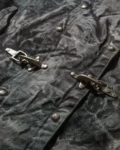 Thug Club Coats And Jackets^Men's Bio Soldier Denim Trench Coat Camo