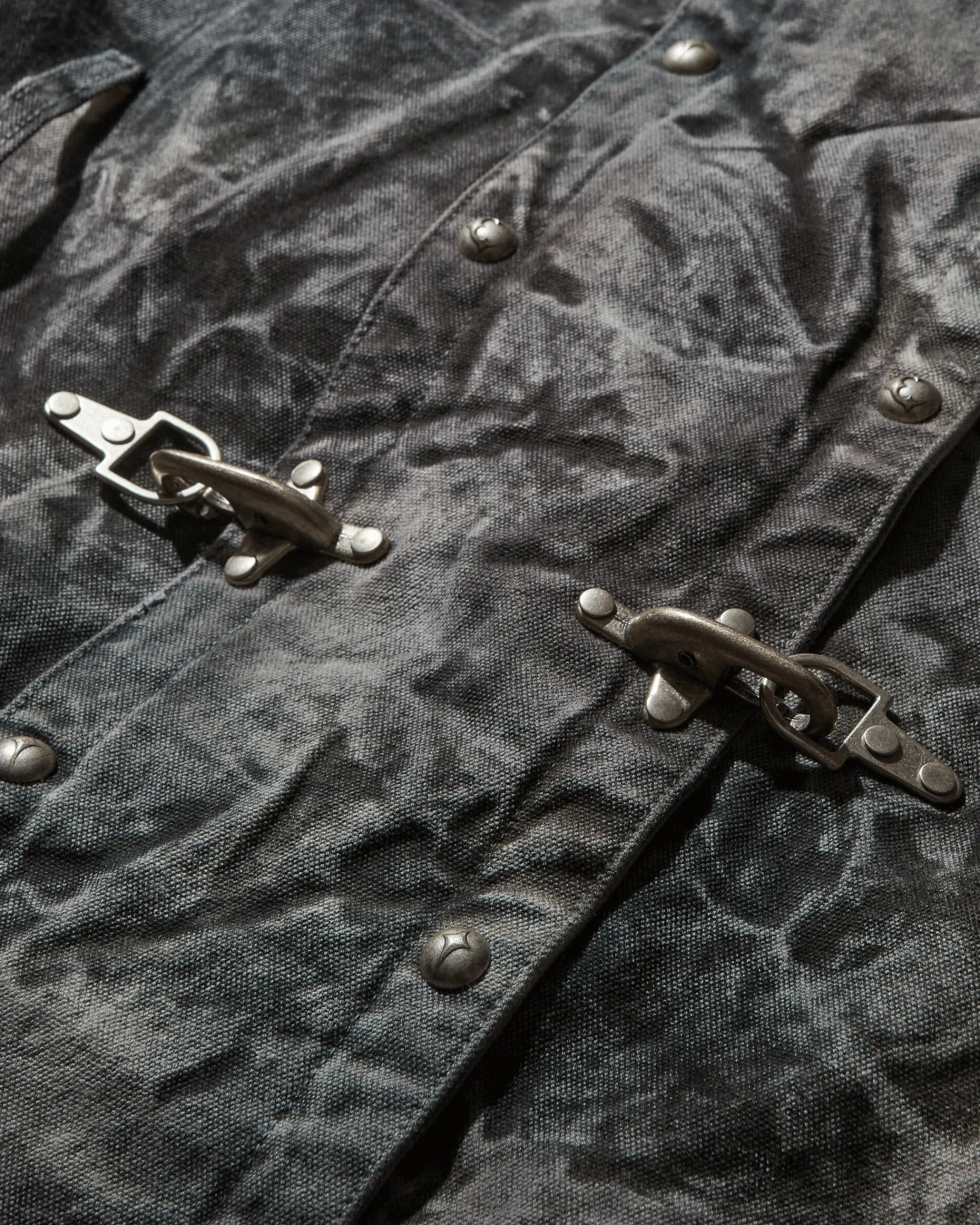 Thug Club Coats And Jackets^Men's Bio Soldier Denim Trench Coat Camo