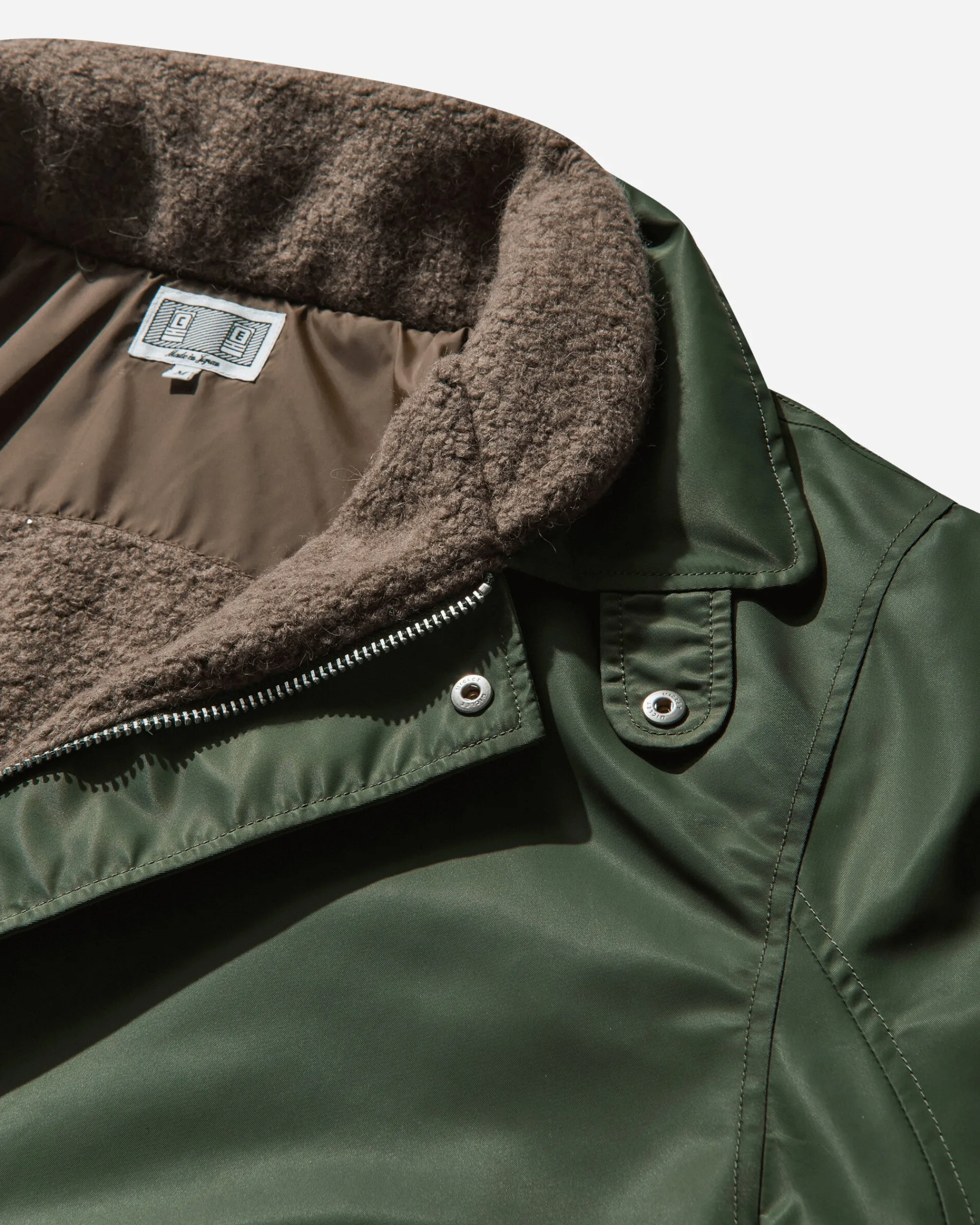 Cav Empt Coats And Jackets^Men's Boa Inner Zip Jacket Green