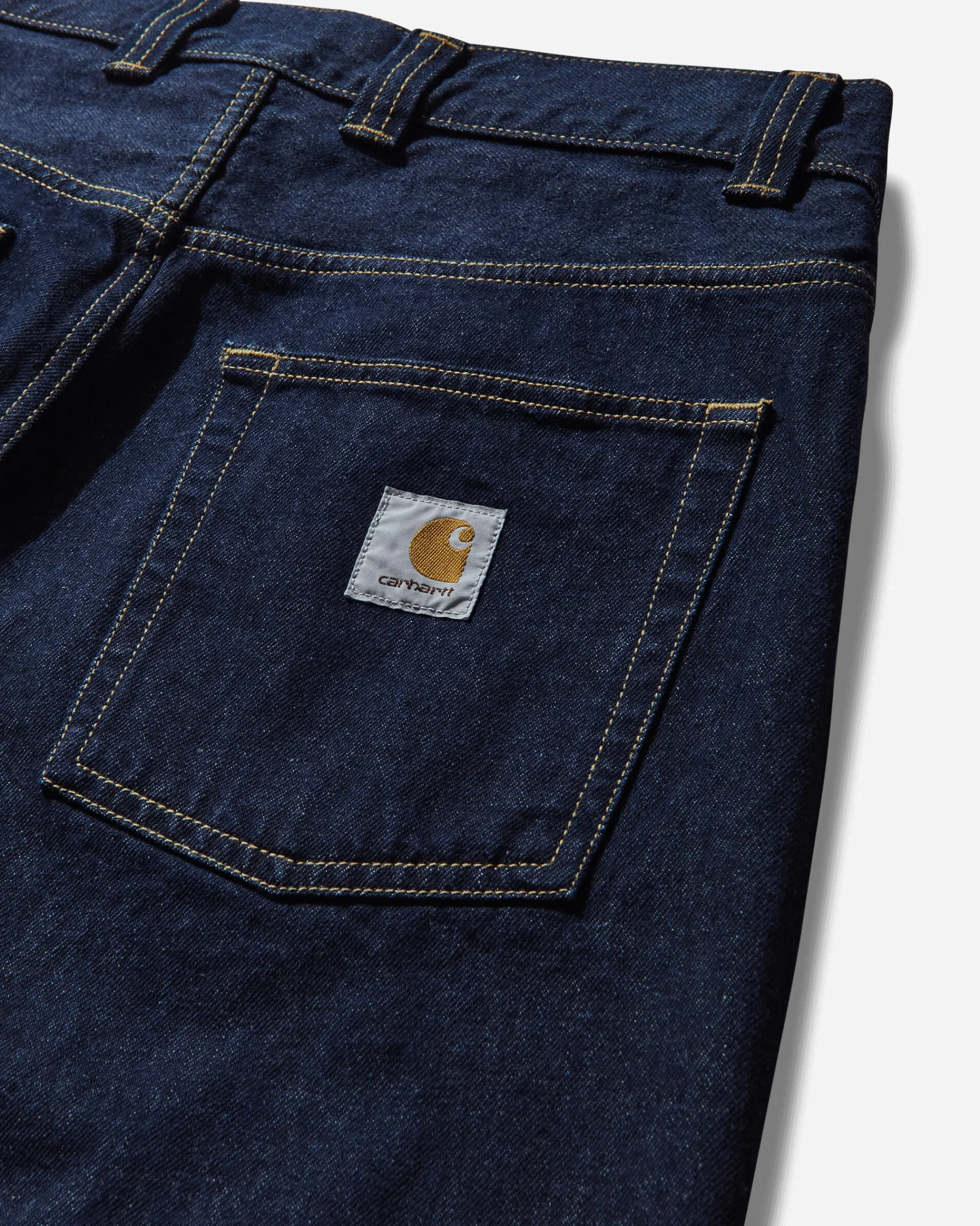 Carhartt WIP Pants^Men's Brandon Pants Blue (Rinsed)