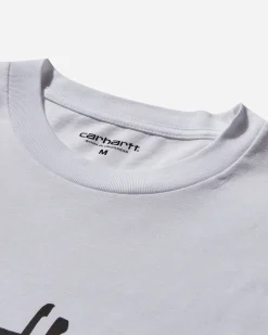 Carhartt WIP T-Shirts^Men's Brush Wip T-Shirt White