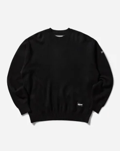 Neighborhood Knitwear^Men's Cashmere Crewneck Sweater Black
