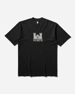Ramps T-Shirts^Men's Castle T-Shirt Black