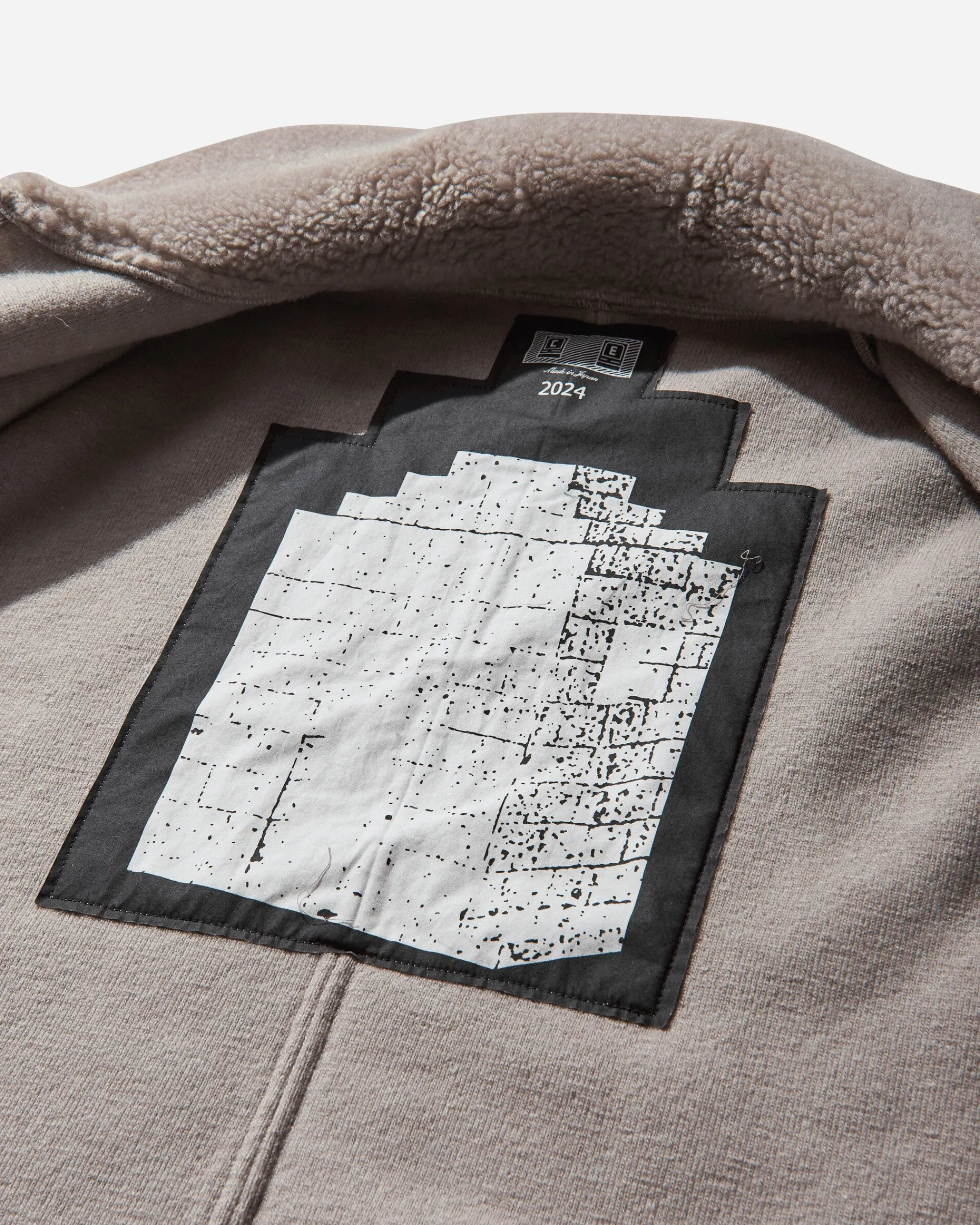 Cav Empt Coats And Jackets^Men's Collared Boa Zip Up Jacket Khaki