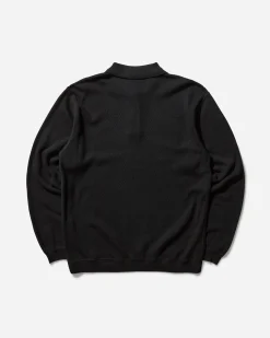 Hysteric Glamour T-Shirts^Men's Compression Logo Longsleeve Polo Black