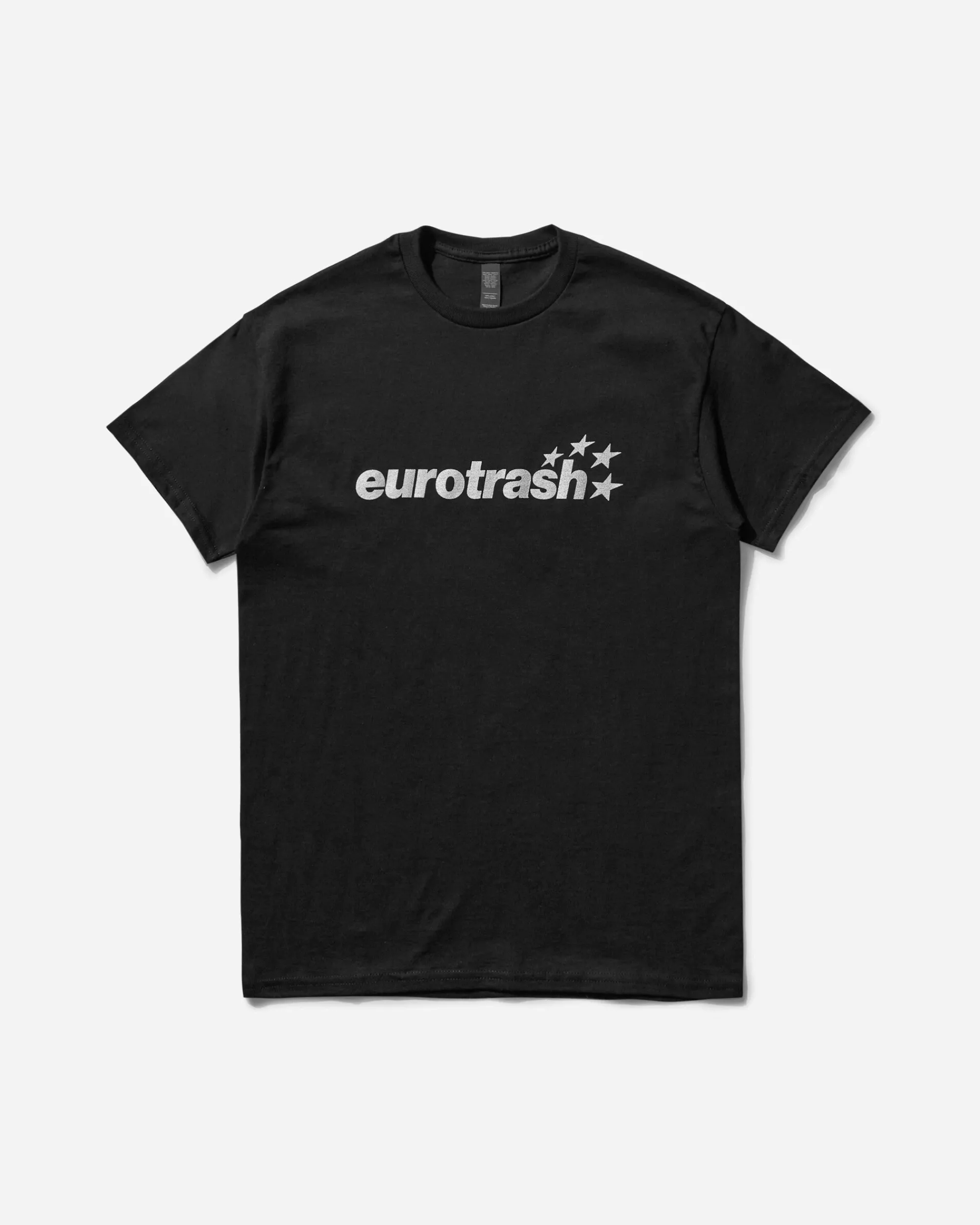 Slam Jam T-Shirts^Men's Corbin Shaw EUROTRASH T-Shirt Black
