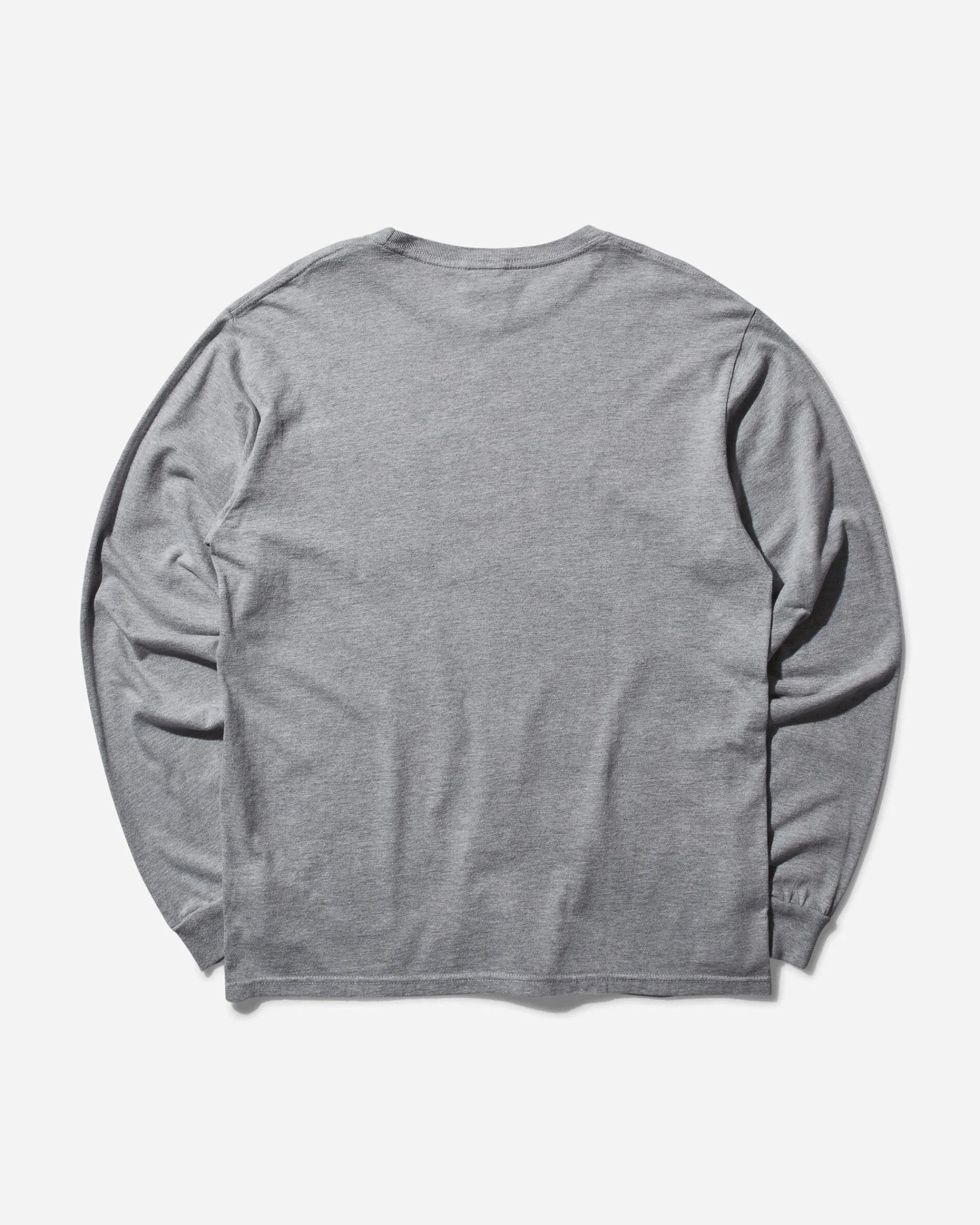 Noah T-Shirts^Men's Core Logo Pocket Longsleeve T-Shirt Heather Grey