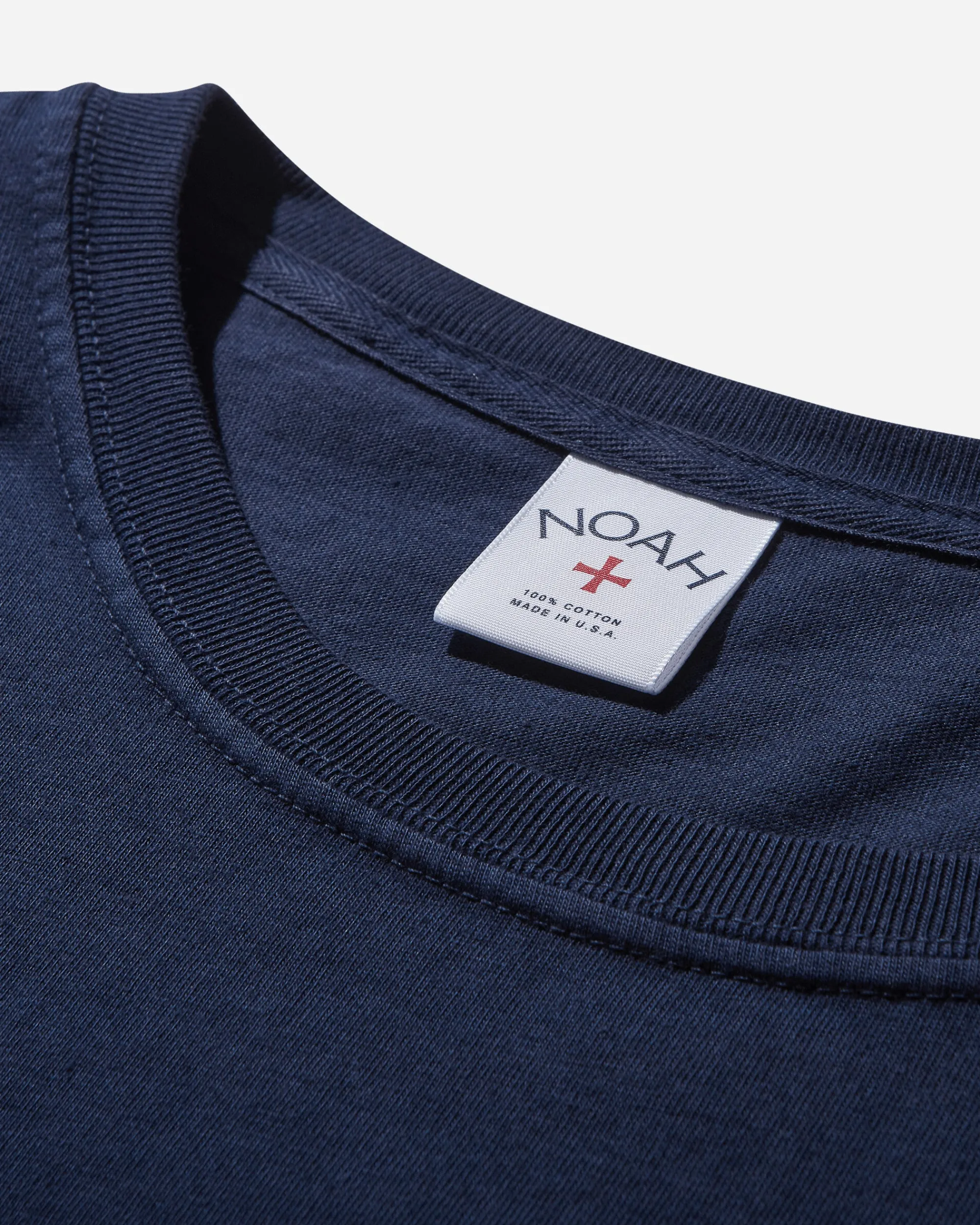 Noah T-Shirts^Men's Core Logo Pocket T-Shirt Navy
