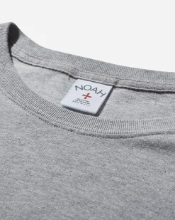 Noah T-Shirts^Men's Core Logo Pocket T-Shirt Heather Grey