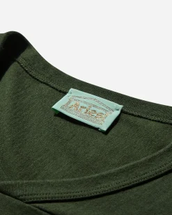Aries T-Shirts^Men's Cult of Varsity T-Shirt Forest Green