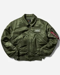Alpha Industries Coats And Jackets^Men's CWU 45 Jacket Sage Green