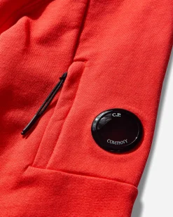 C.P. Company Sweatshirts^Men's Diagonal Raised Fleece Hoodie Poinciana