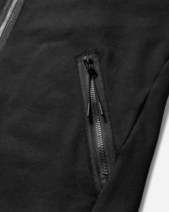C.P. Company Sweatshirts^Men's Diagonal Raised Fleece Goggle Zipped Hoodie Black