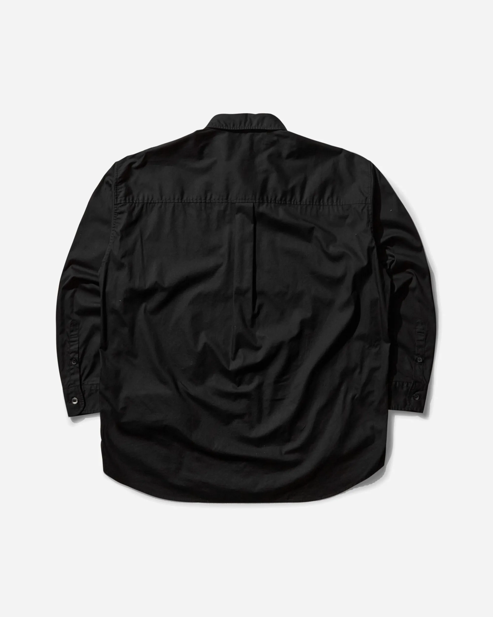 Neighborhood Shirts^Men's Distortion Print Longsleeve Shirt Black