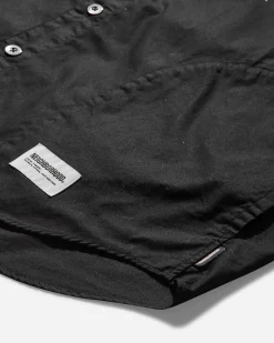 Neighborhood Shirts^Men's Distortion Print Longsleeve Shirt Black