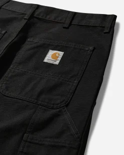 Carhartt WIP Pants^Men's Double Knee Pants Black (Rinsed)