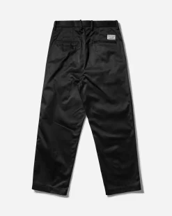 WACKO MARIA Pants^Men's Double Pleated Chino Trousers Black