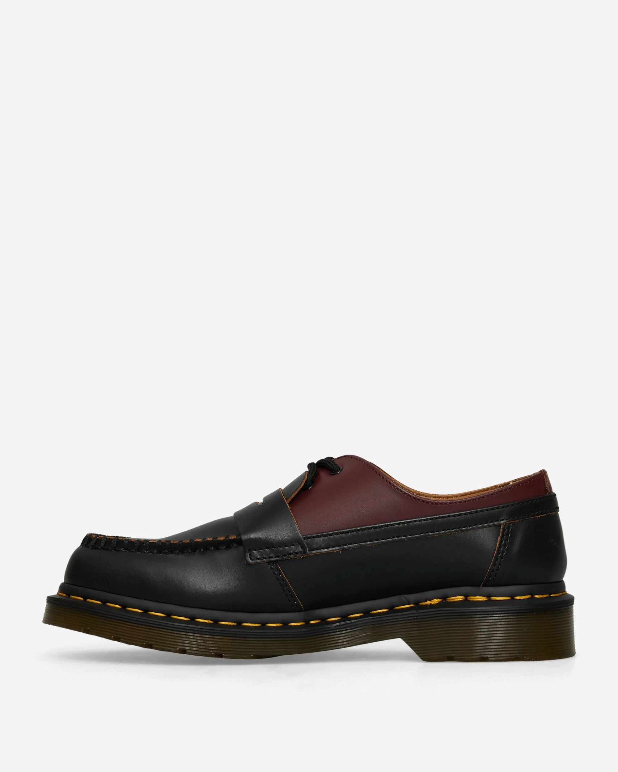 MM6 Maison Margiela Classic Shoes^Men's Dr. Martens 1461 / Penton Mash Up Loafers Black / Oxblood
