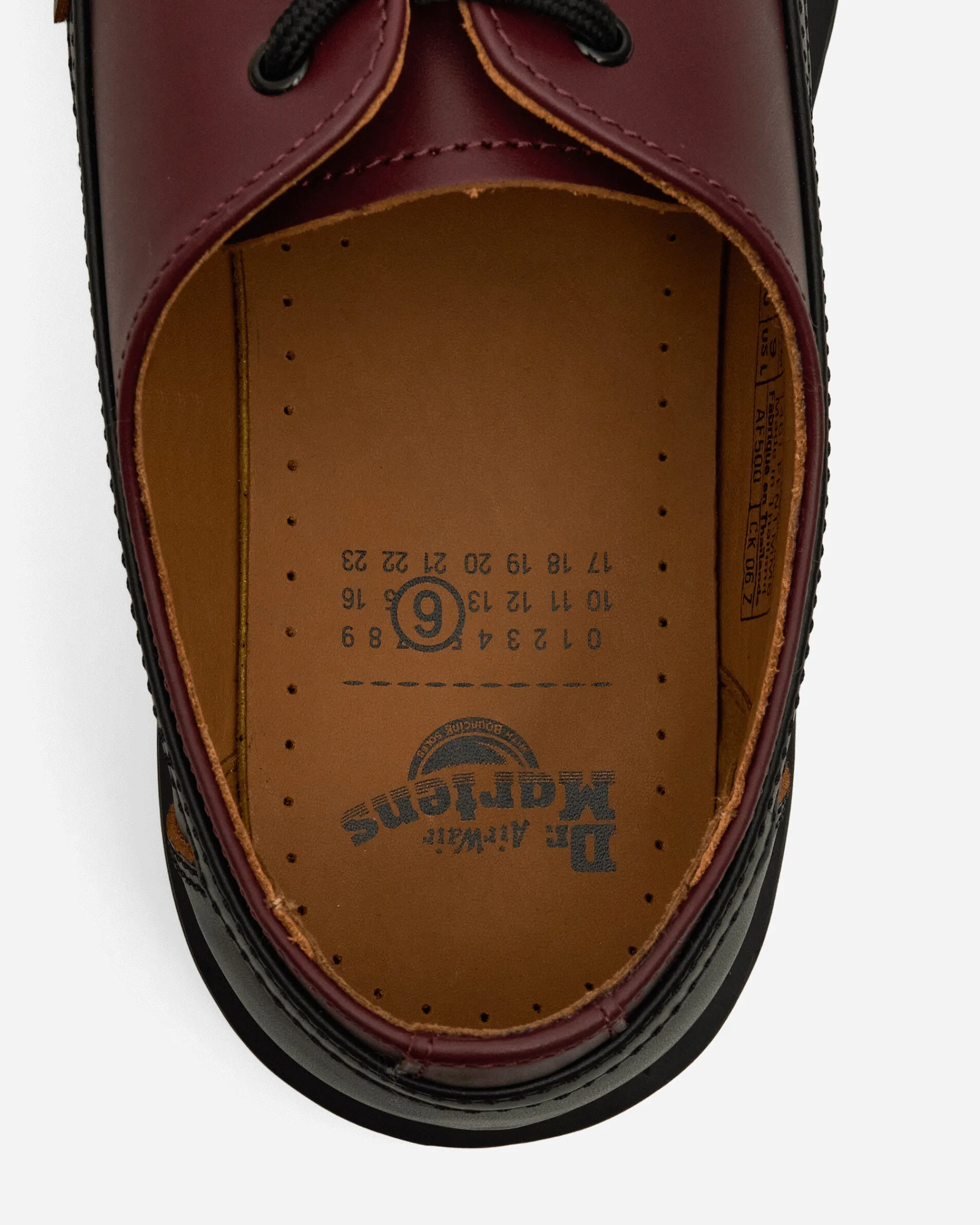 MM6 Maison Margiela Classic Shoes^Men's Dr. Martens 1461 / Penton Mash Up Loafers Black / Oxblood