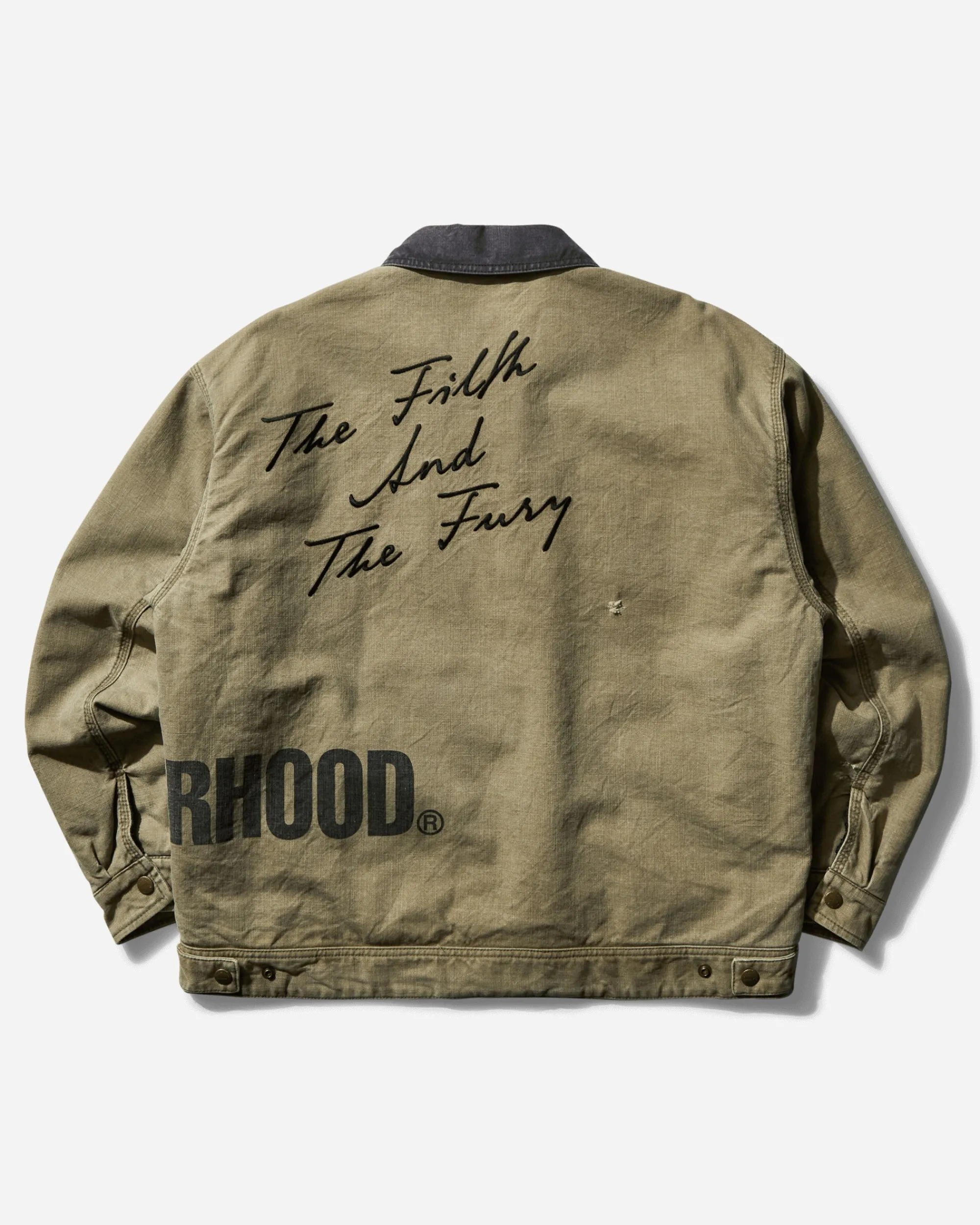 Neighborhood Coats And Jackets^Men's Duck Work Jacket Olive Drab