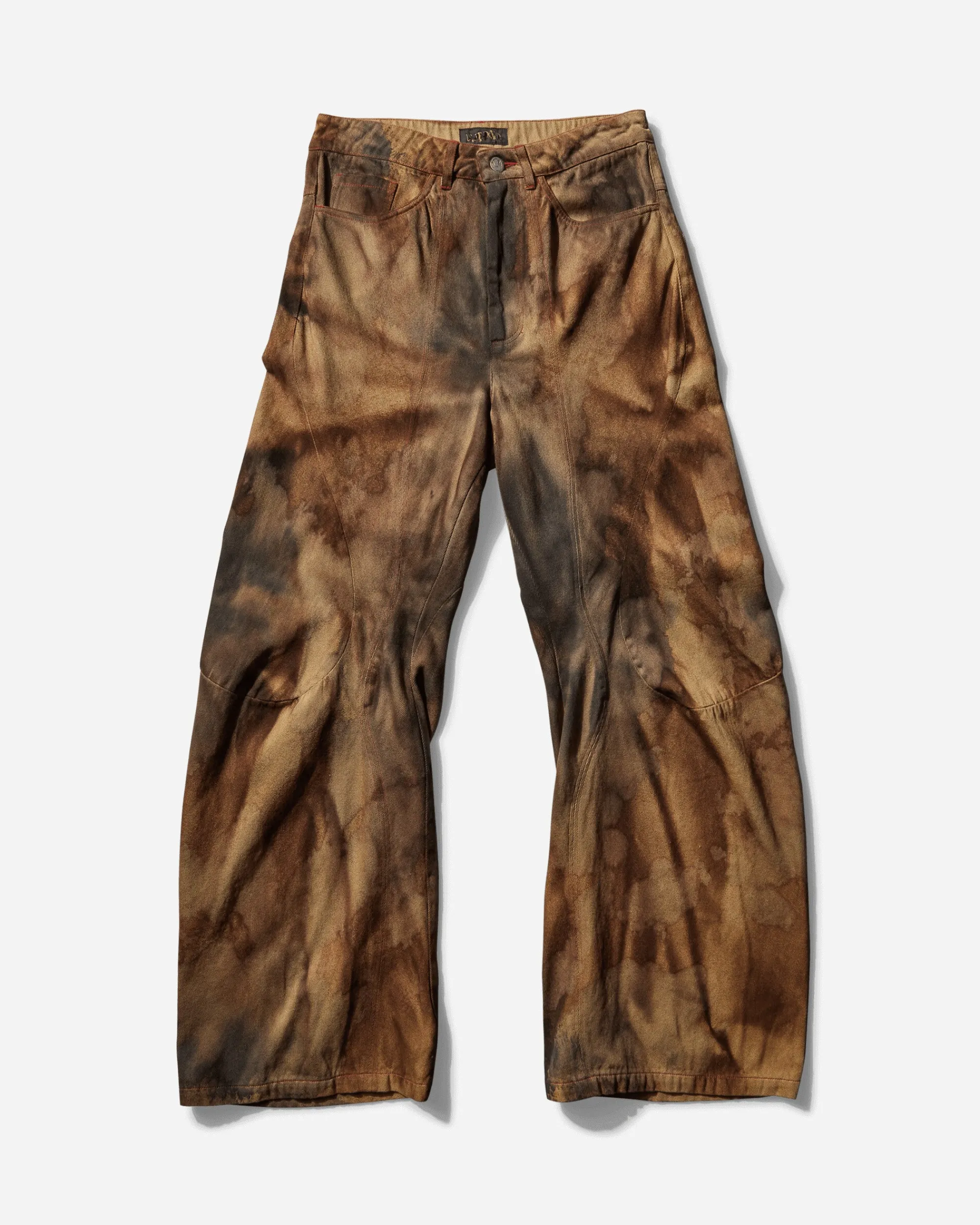 Lueder Pants|Pants^Men's Engineered Flare Jeans Acid Sienna