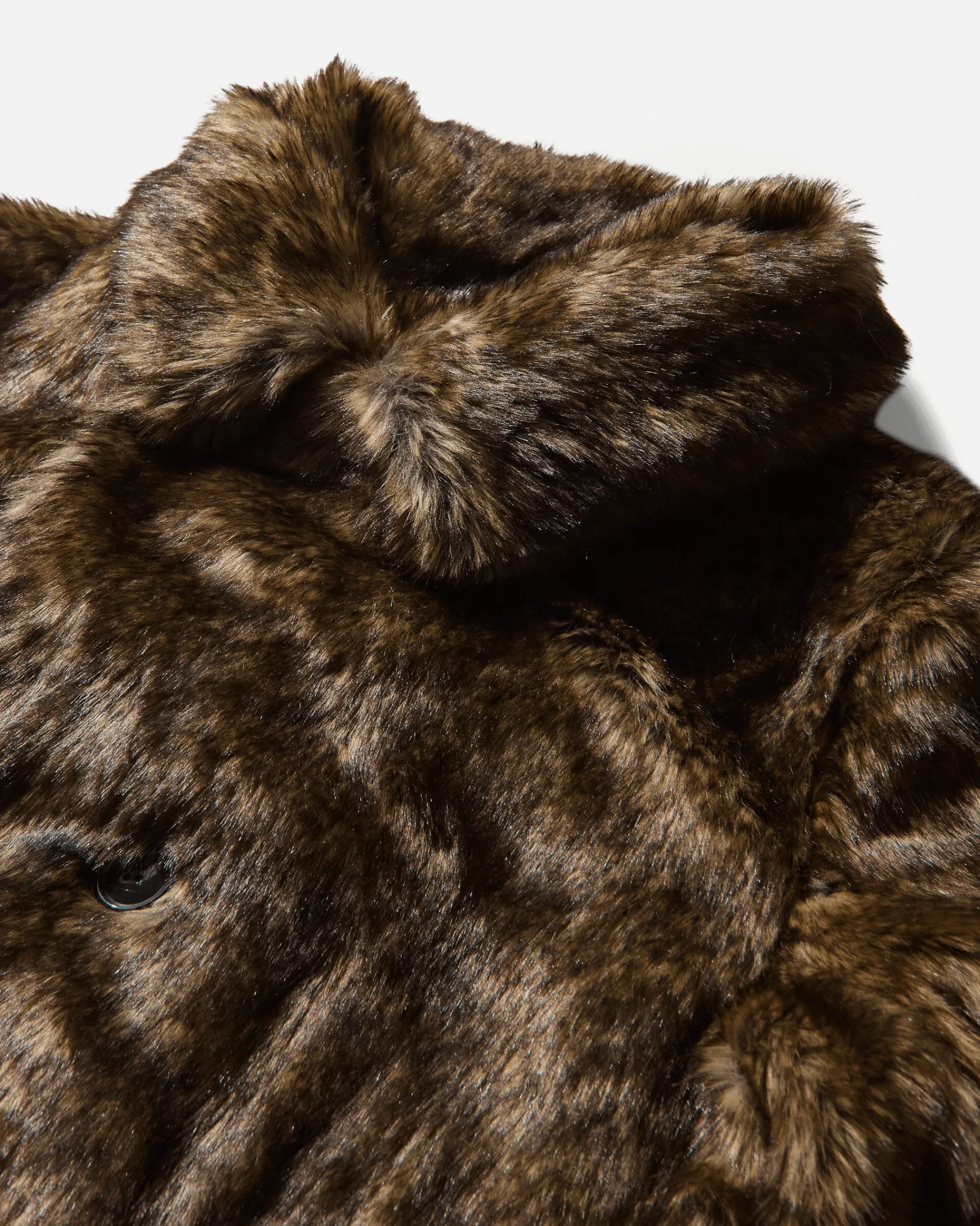 AFB Coats And Jackets^Men's Faux Fur Coat Leopard