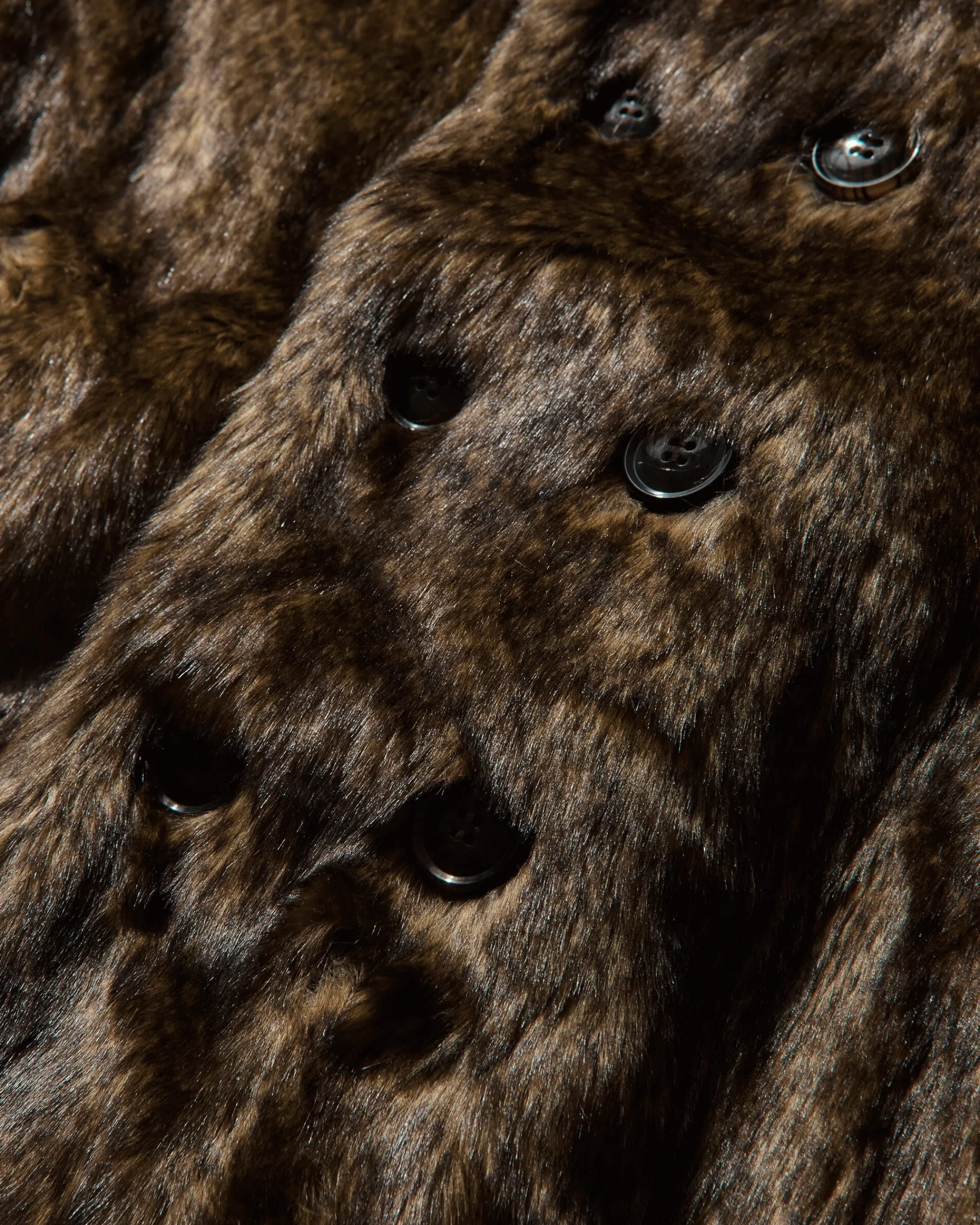 AFB Coats And Jackets^Men's Faux Fur Coat Leopard