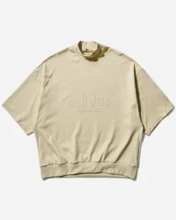 adidas T-Shirts^Men's Fear of God Athletics Heavy Jersey 3/4 Mock T-Shirt