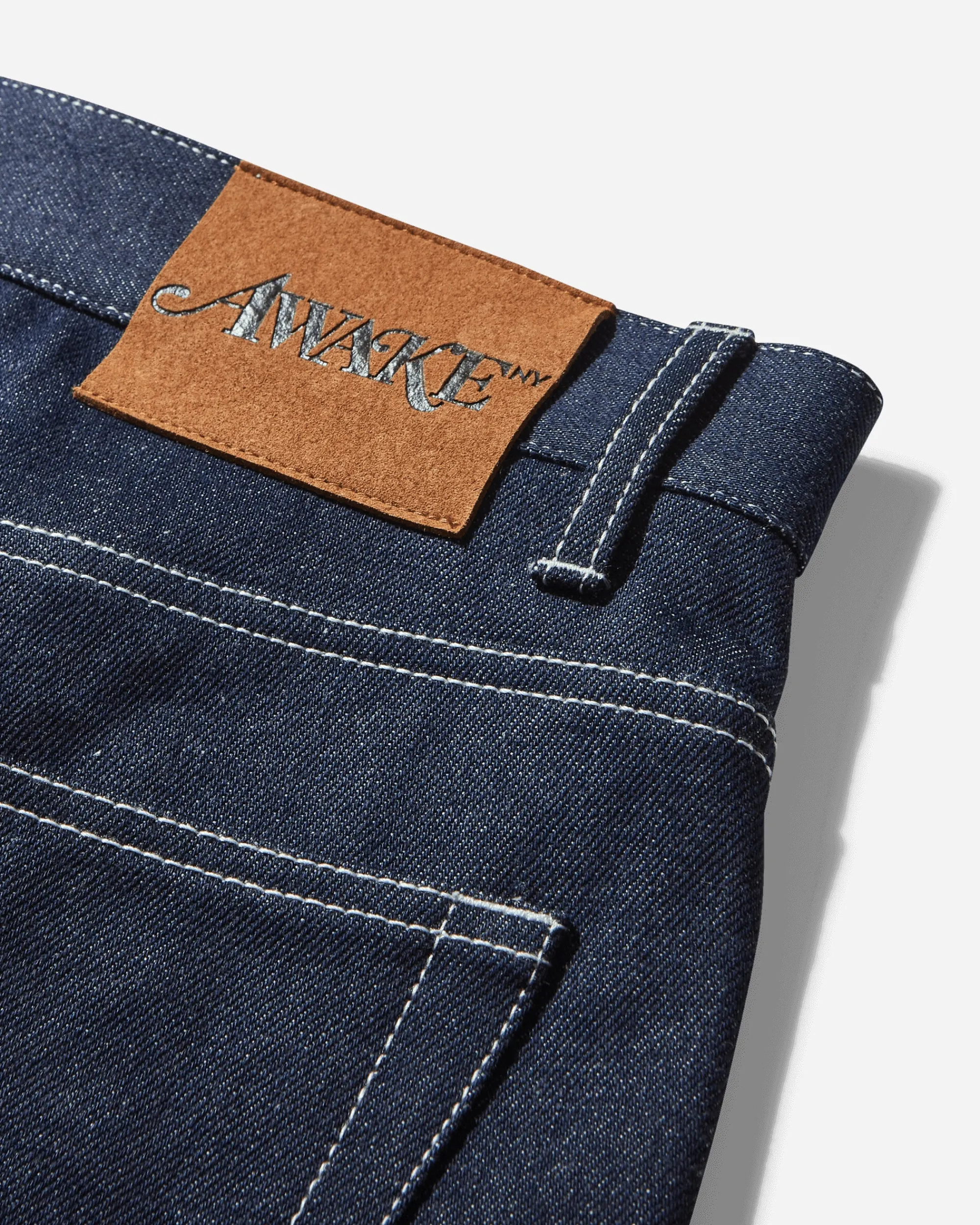 Awake NY Pants^Men's Five Pocket Denim Pants Blue