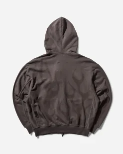 Haydenshapes Sweatshirts^Men's Flame Spray Zip Hoodie Satellite