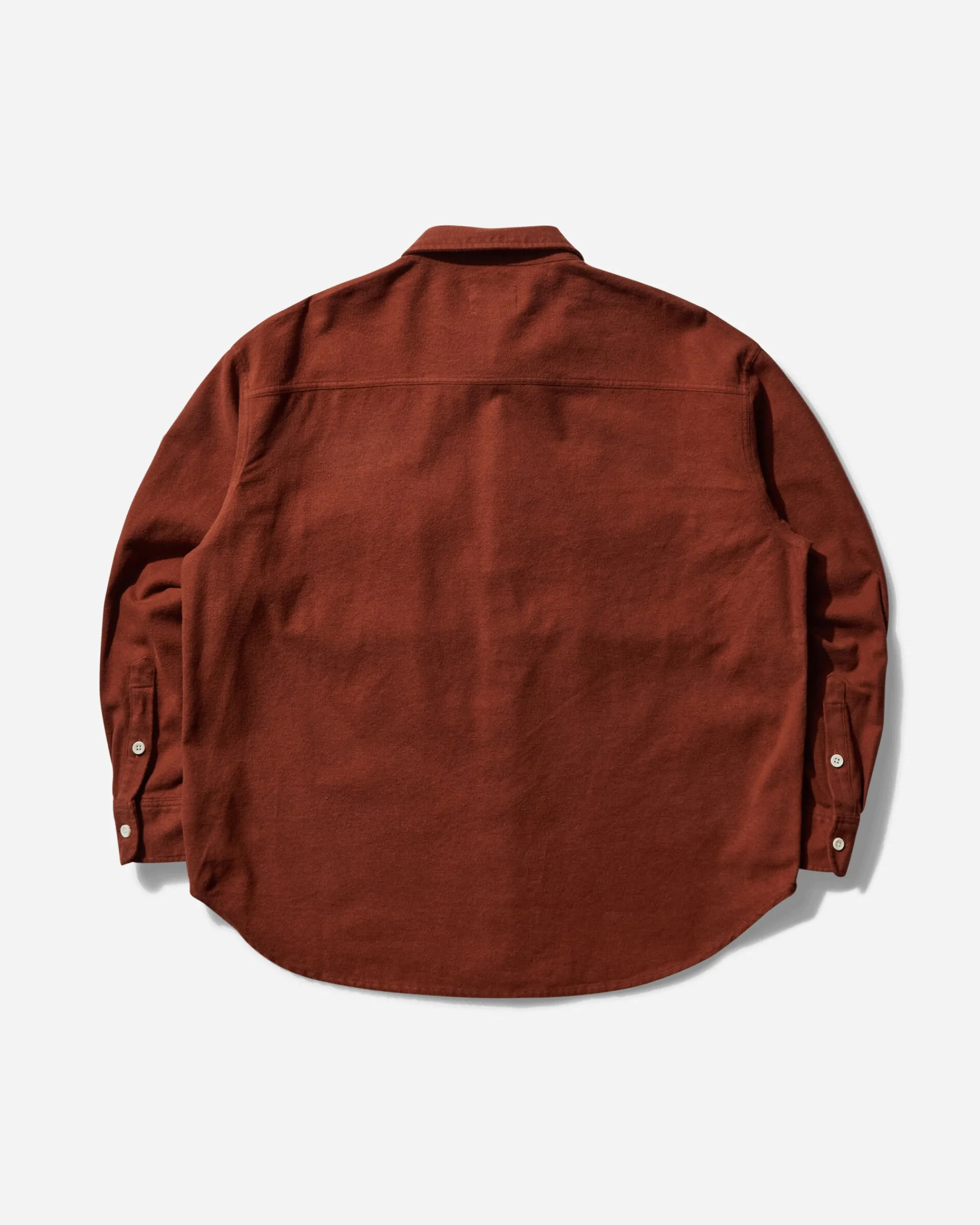 Cav Empt Shirts^Men's Flannel Big Shirt Brown