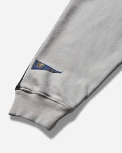 KAPITAL Sweatshirts^Men's Fleece Knit 2Tones Remake Big Sweatshirt (Bone) Ecru / Black