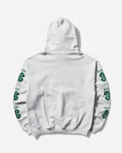Rayon Vert Sweatshirts^Men's Fleece Pullover Hoodie Ghost White