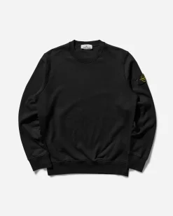 Stone Island Sweatshirts^Men's Garment Dyed Crewneck Sweatshirt Black