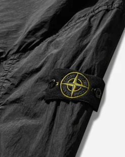 Stone Island Coats And Jackets^Men's Garment Dyed Crinkle Reps R-NY Short Parka Black