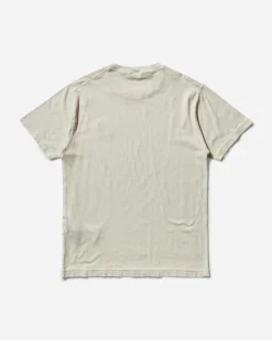 Stone Island T-Shirts^Men's Garment Dyed Logo T-Shirt Ivory