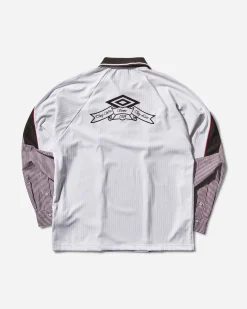 Umbro T-Shirts|T-Shirts^Men's Gingham Cut Up Polo White