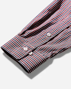 Umbro T-Shirts|T-Shirts^Men's Gingham Cut Up Polo White