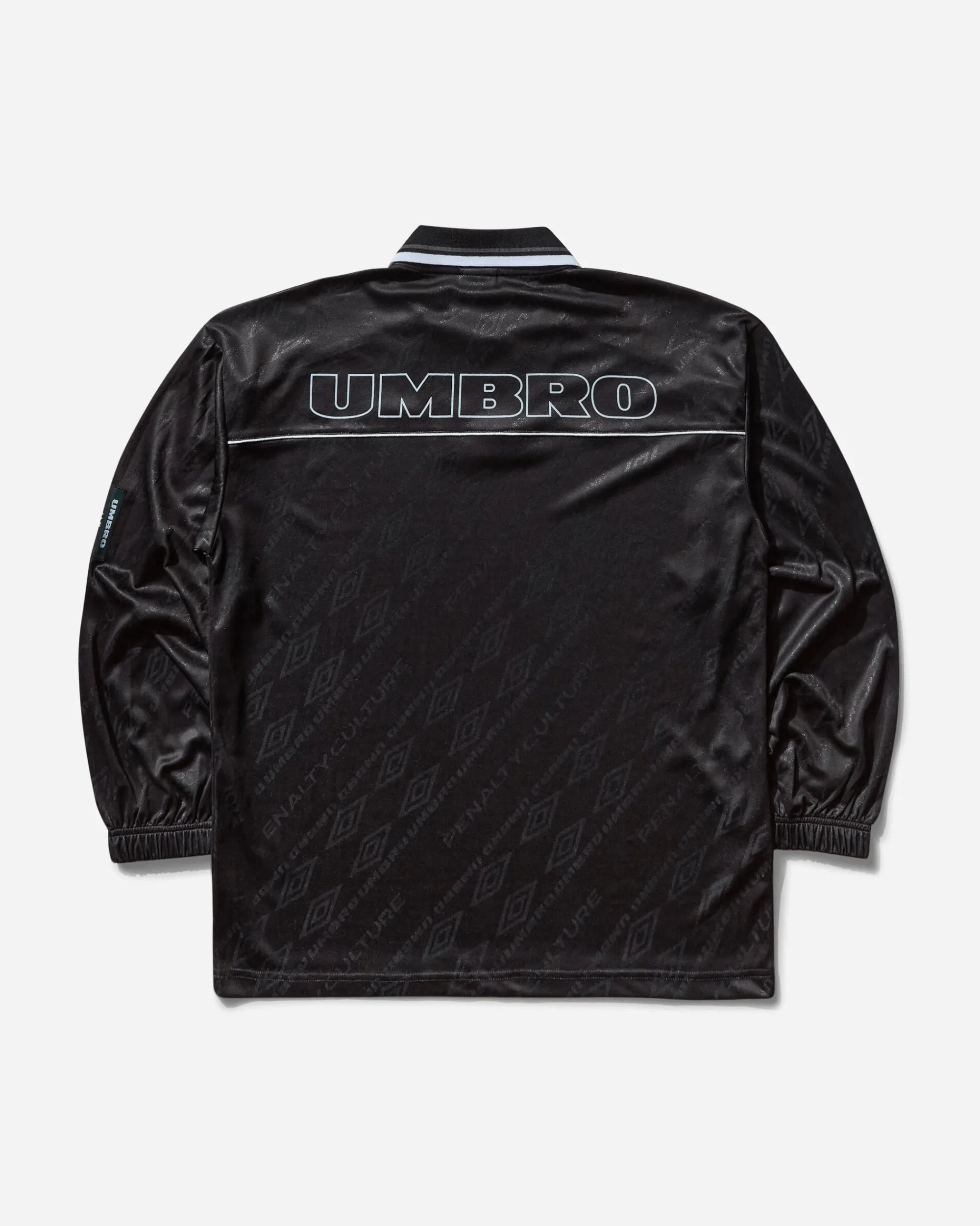 Umbro T-Shirts^Men's Graphic Longsleeve Polo Black