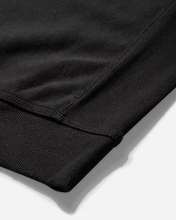 Carhartt WIP Sweatshirts^Men's Half Zip American Script Sweashirt Black