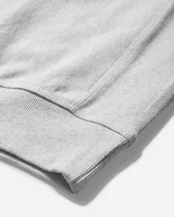 Carhartt WIP Sweatshirts|Sweatshirts^Men's Half Zip American Script Sweashirt Ash Heather