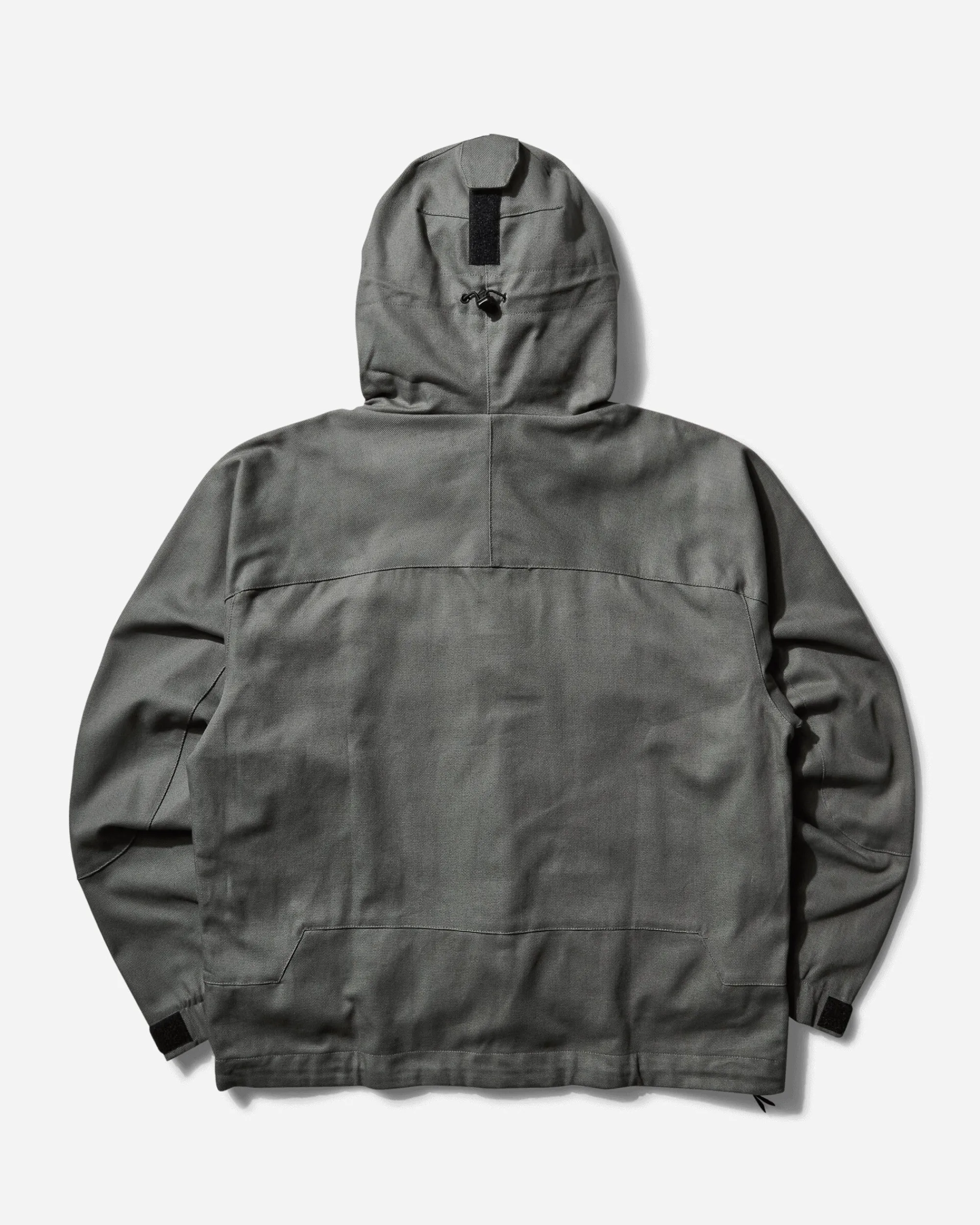 Rayon Vert Coats And Jackets^Men's Heavy Cotton Hood Zip Jacket Shield Grey