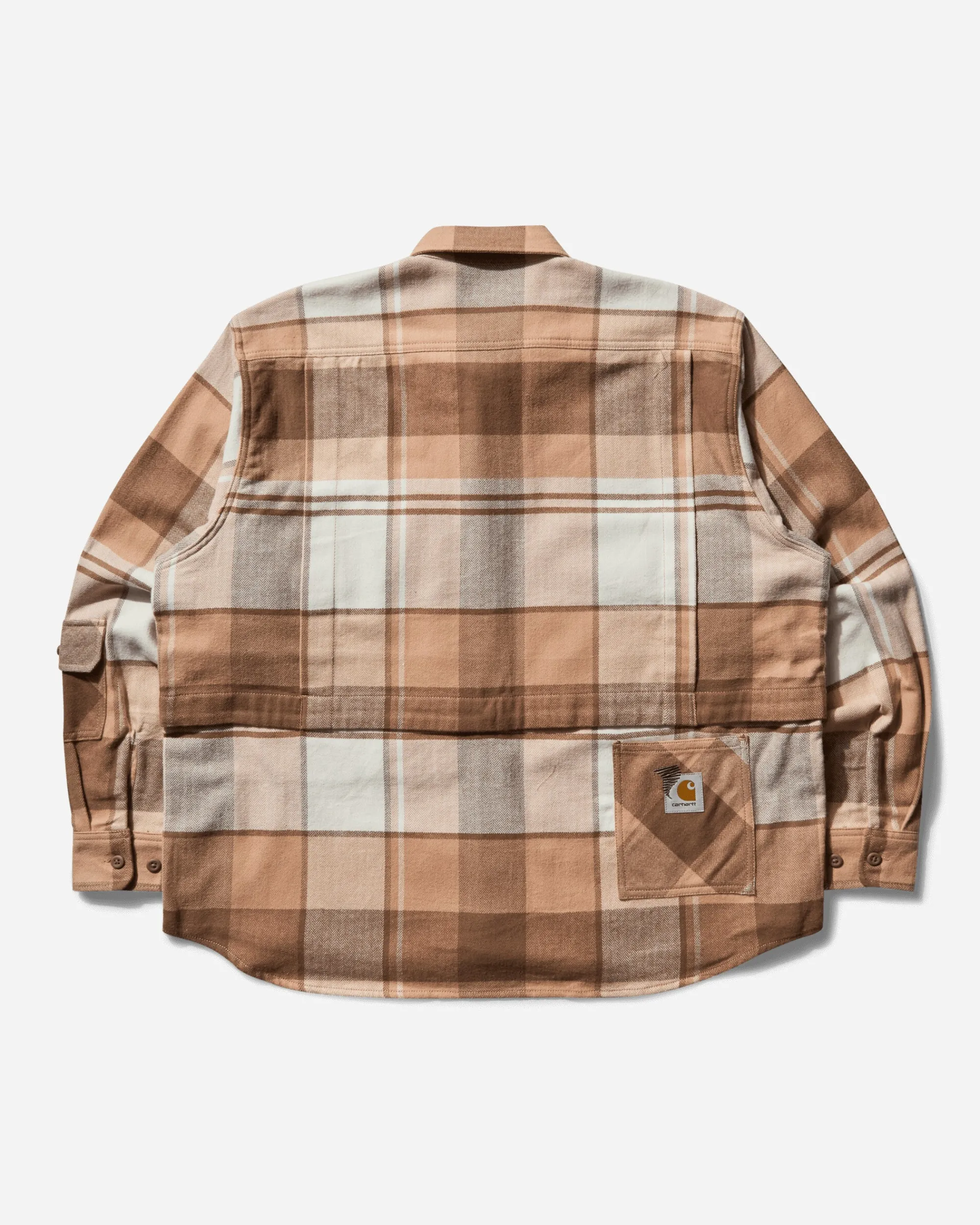 Carhartt WIP Shirts^Men's INVINCIBLE Max Work Shirt Coca Mocha