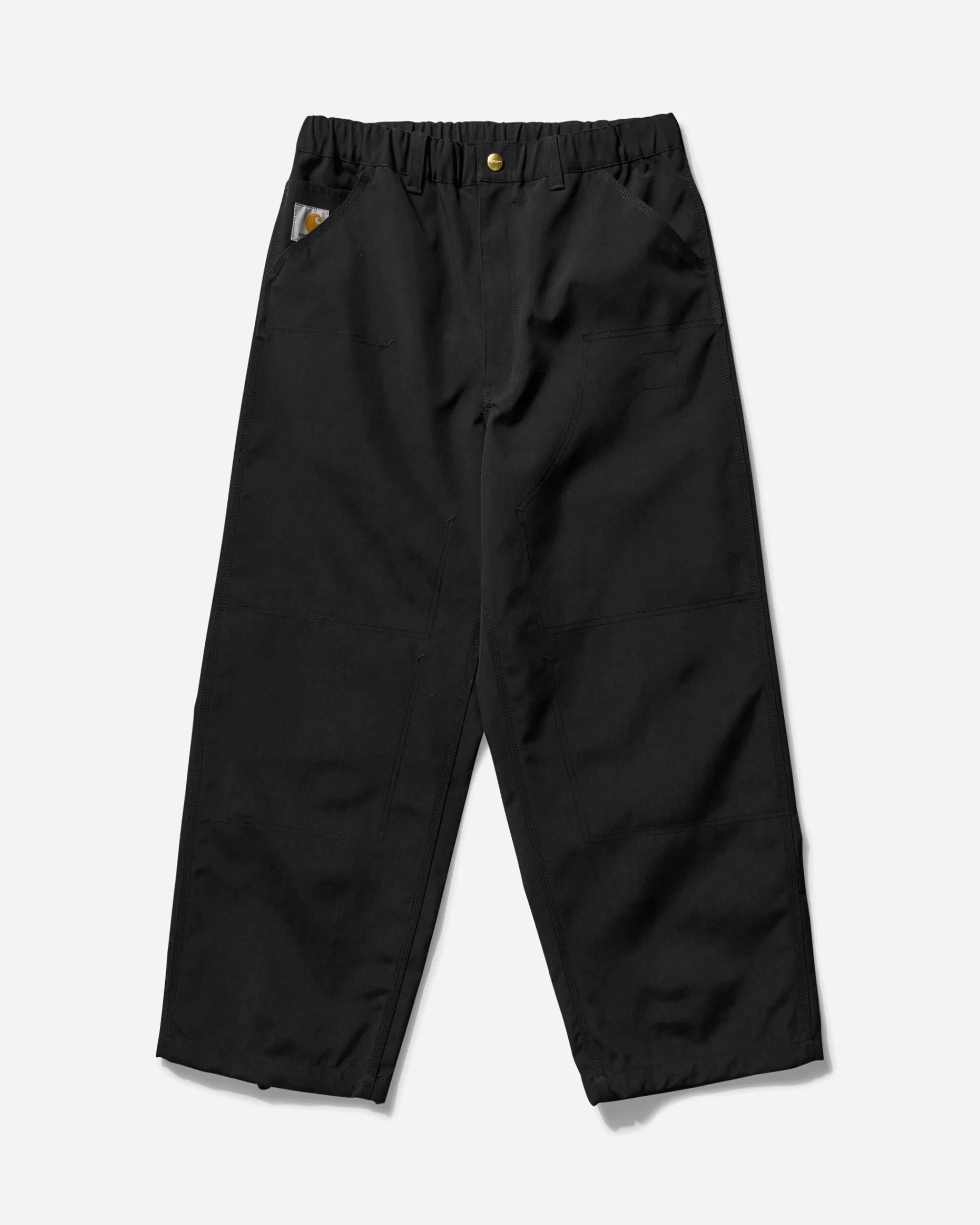 Carhartt WIP Pants^Men's INVINCIBLE Removed Pocket Double Knee Pants Black