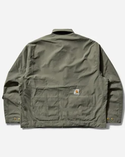Carhartt WIP Coats And Jackets^Men's INVINCIBLE Reversible Max Detroit Jacket Black / Sage Green